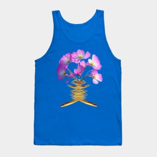 Flower pot art design Tank Top